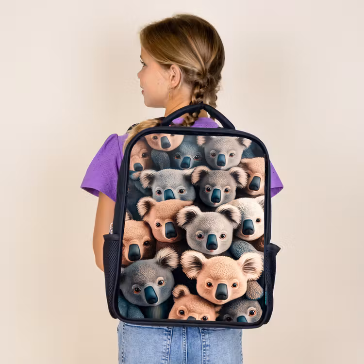 Sac à dos enfant - Noir - Koala Caprioles — 4