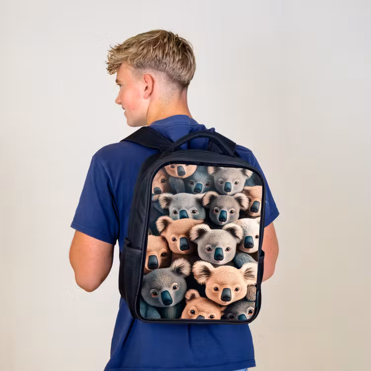 Sac à dos enfant - Noir - Koala Caprioles — 5