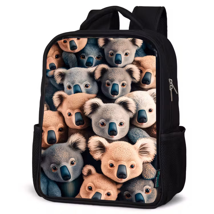 Sac à dos enfant - Noir - Koala Caprioles — 6