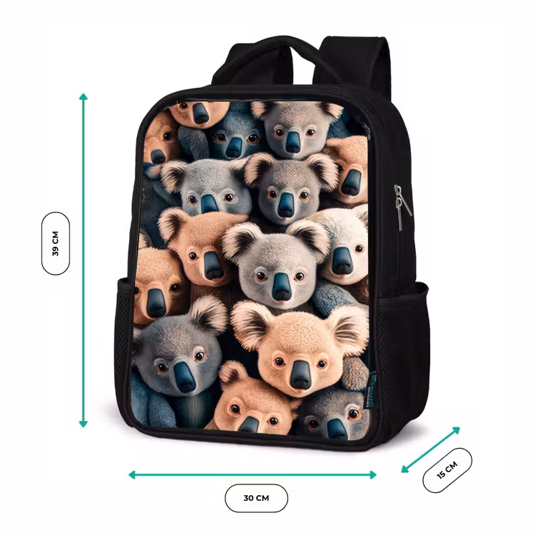 Sac à dos enfant - Noir - Koala Caprioles — 8