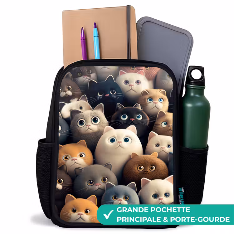 Sac à dos enfant - Noir - La crétinerie — 10