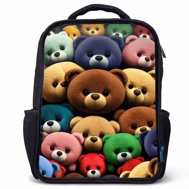 Sac à dos enfant - Noir - Le gang de l'ourson — 1