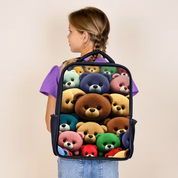 Sac à dos enfant - Noir - Le gang de l'ourson — 4