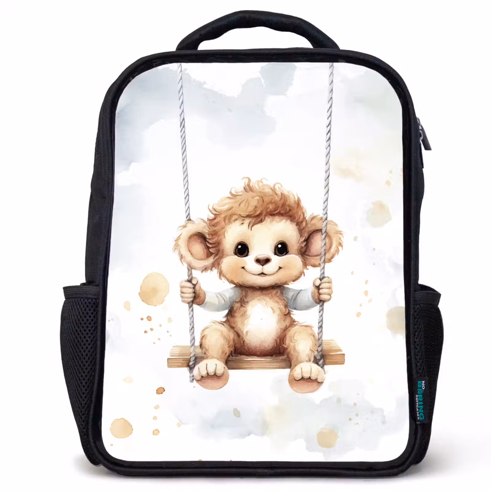 Sac à dos enfant - Noir - Singe - Animal - Enfants — 1