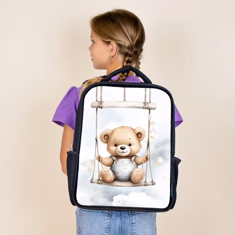 Sac à dos enfant - Noir - Ours - Bébé - Animal - Enfants — 4