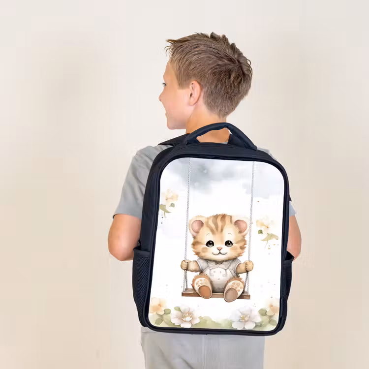 Sac à dos enfant - Noir - Ours - Bébé - Animal - Enfants — 2