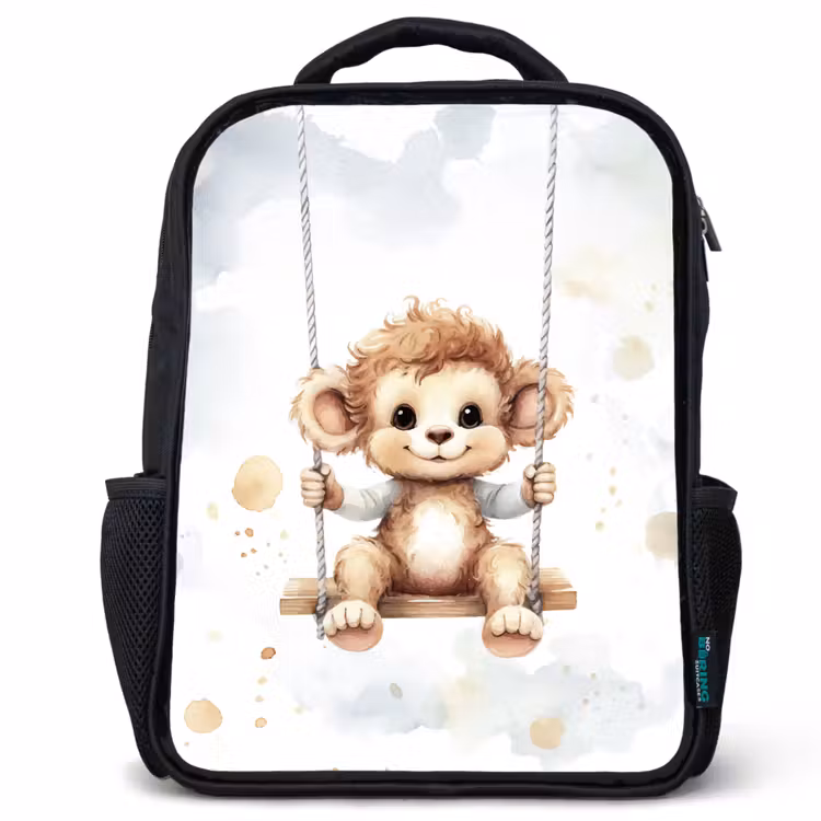 Sac à dos enfant - Noir - Singe - Animal - Enfants — 1