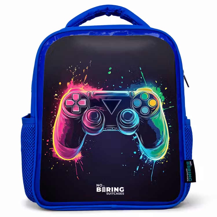 Sac à dos enfant - Bleu - Jeu - manette - coloré — 1