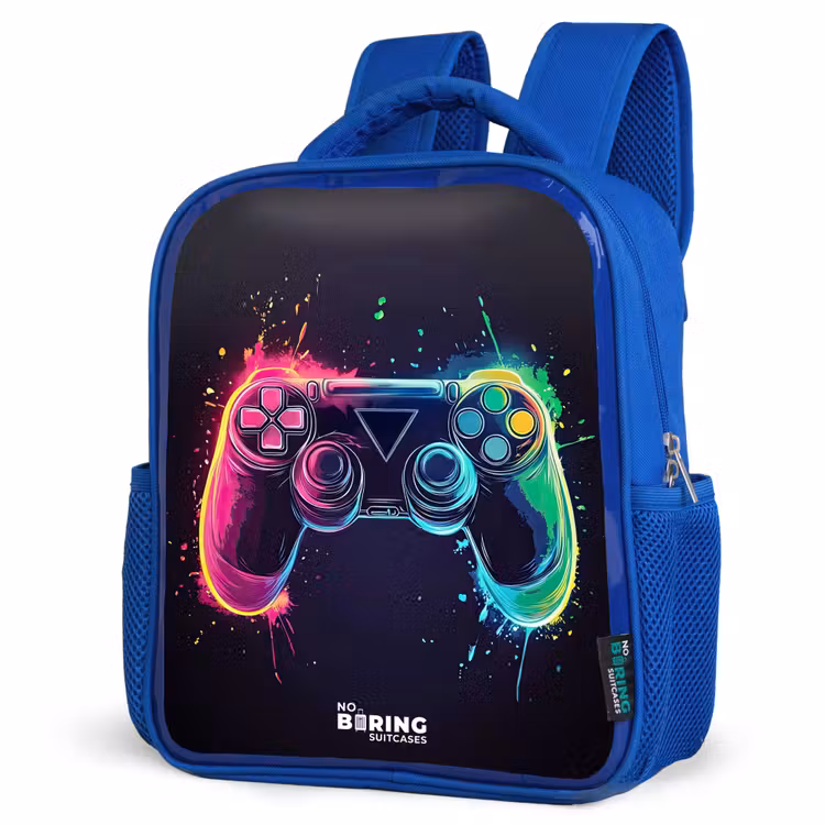 Sac à dos enfant - Bleu - Jeu - manette - coloré — 7
