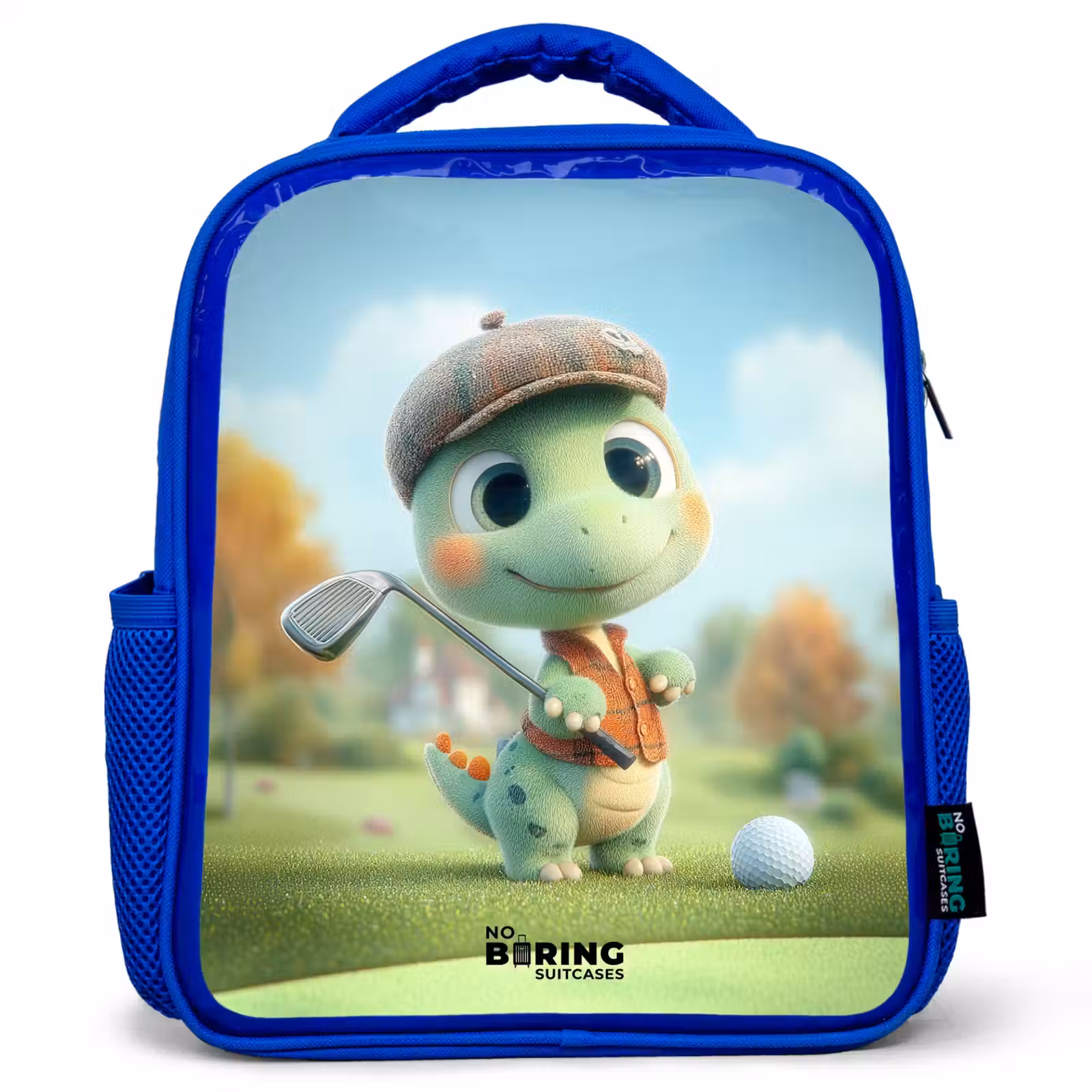 Sac à dos enfant - Bleu - Golf - Dino - Vert — 1