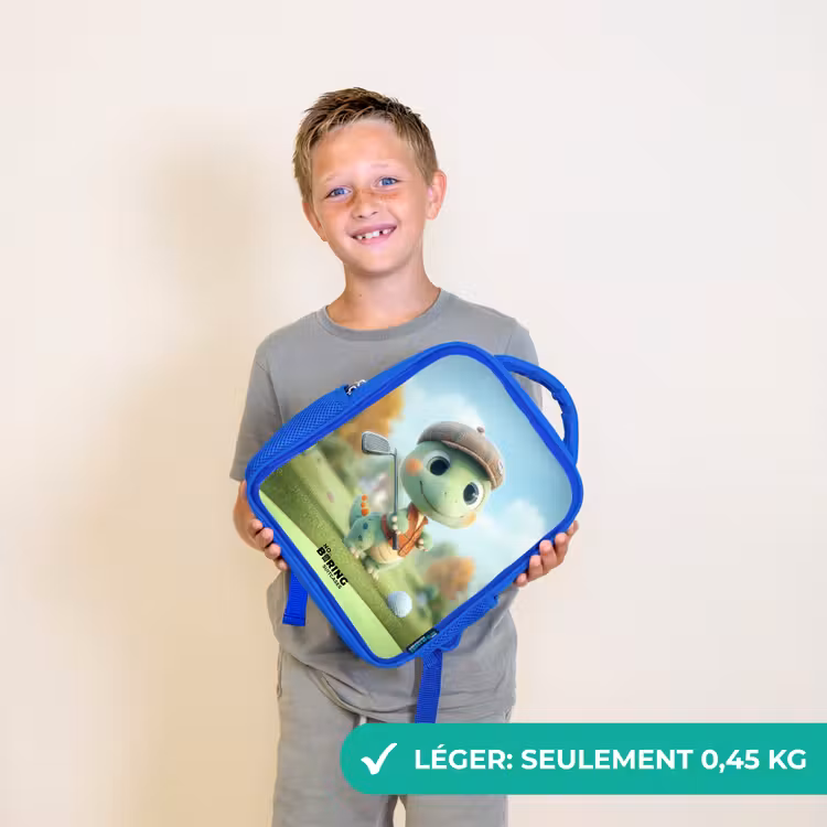 Sac à dos enfant - Bleu - Golf - Dino - Vert — 3
