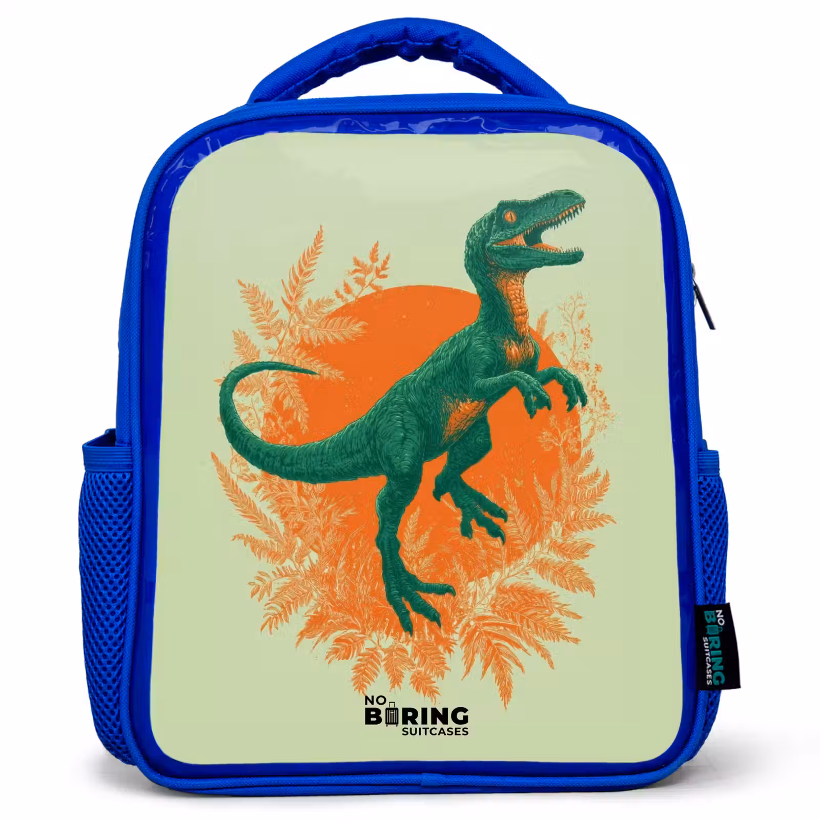 Sac à dos enfant - Bleu - Dino - Nature - Vert — 1