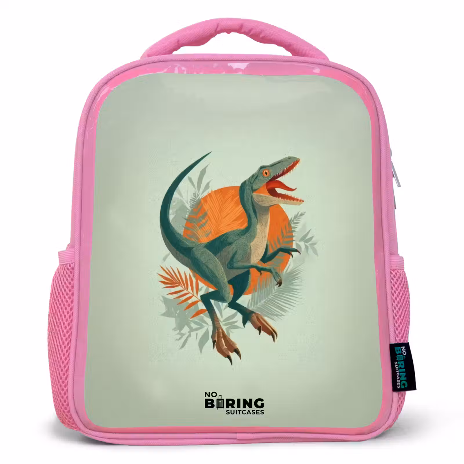 Sac à dos enfant - Rose - Animal - Dino - Nature — 1