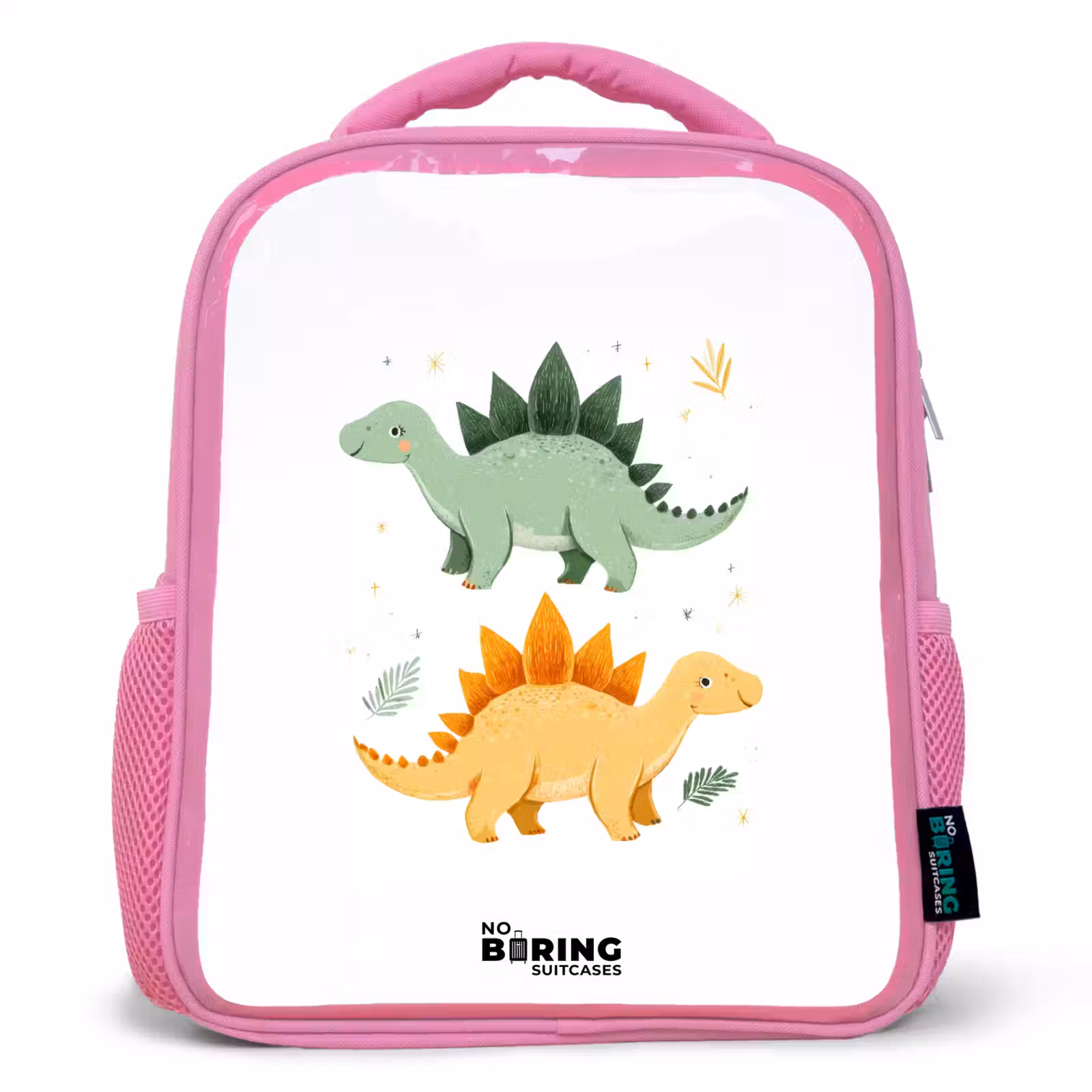Sac à dos enfant - Rose - Dinosaures - Animaux - Vert - Orange — 1