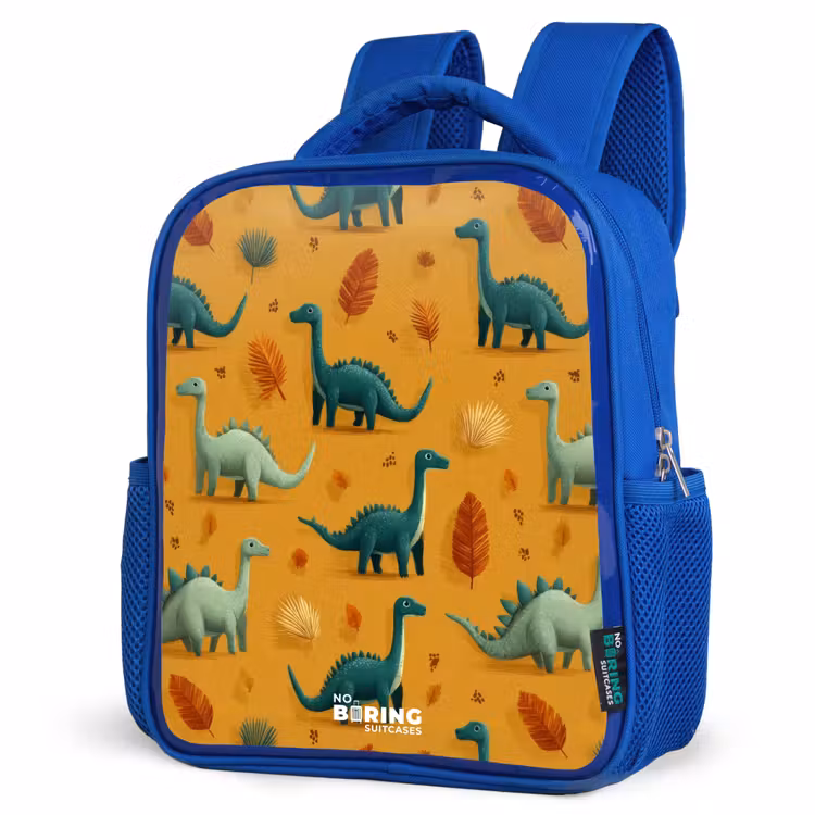 Sac à dos enfant - Bleu - Dino - Animaux - Motif — 7
