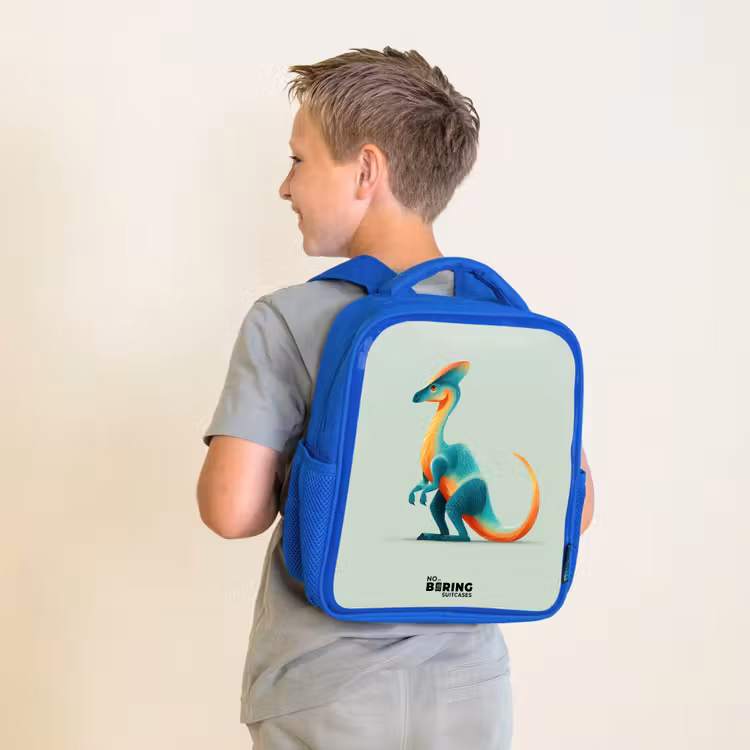 Sac à dos enfant - Bleu - Dino - Bleu - Animal — 2