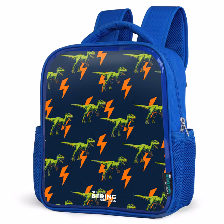 Sac à dos enfant - Bleu - Dinos - Foudre - Animaux - Bleu — 7