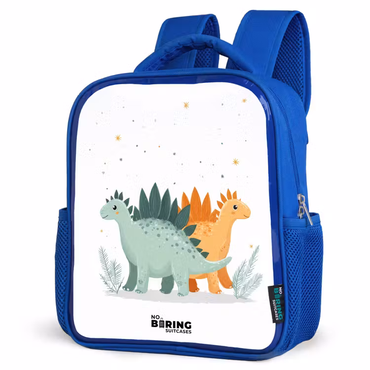 Sac à dos enfant - Bleu - Dinosaures - Animaux - Étoiles — 7