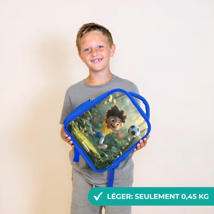 Sac à dos enfant - Bleu - Football - Garçon - Forest — 3