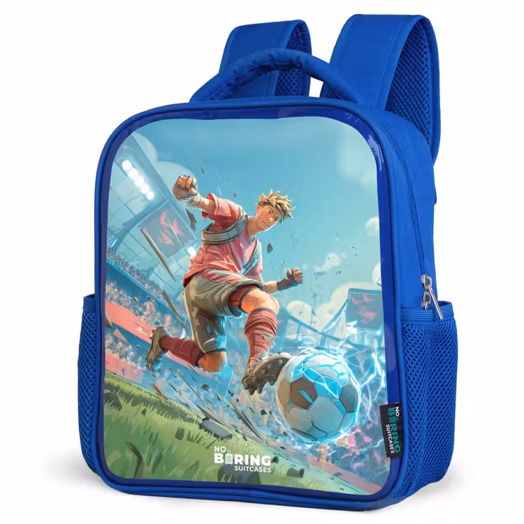 Sac à dos enfant - Bleu - Football - Garçon - Stade - Électrique — 7