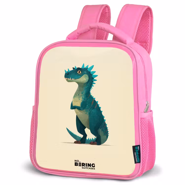 Sac à dos enfant - Rose - Dino - Animal - Bleu - Vert — 4