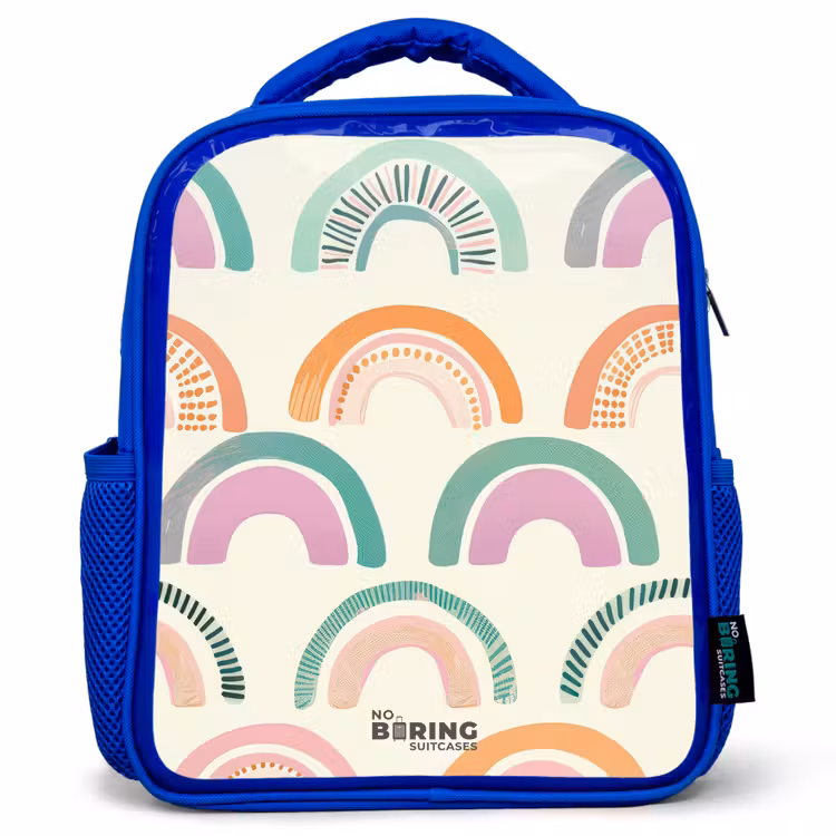 Sac à dos enfant - Bleu - Arcs-en-ciel — 1