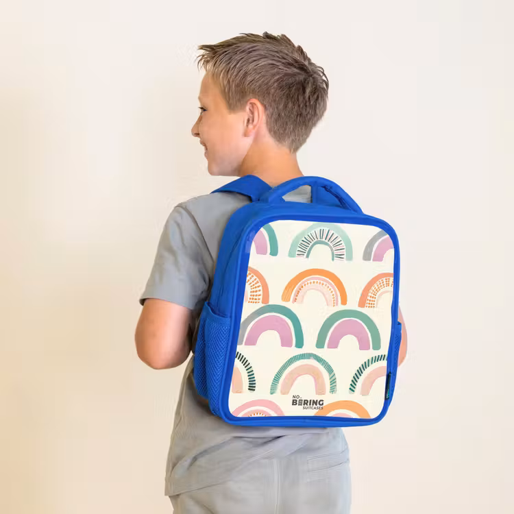 Sac à dos enfant - Bleu - Arcs-en-ciel — 2