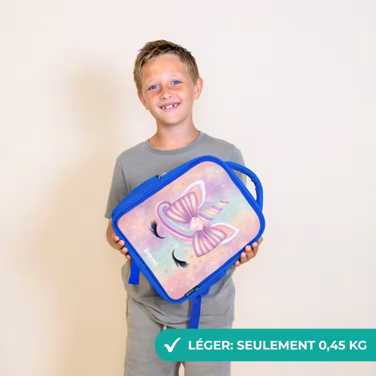 Sac à dos enfant - Bleu - Licorne — 3