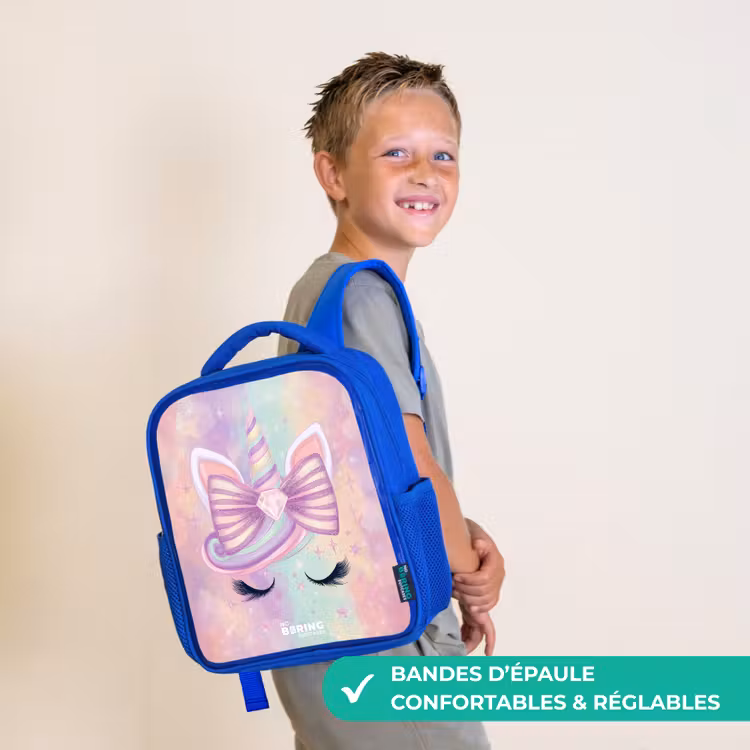 Sac à dos enfant - Bleu - Licorne — 4