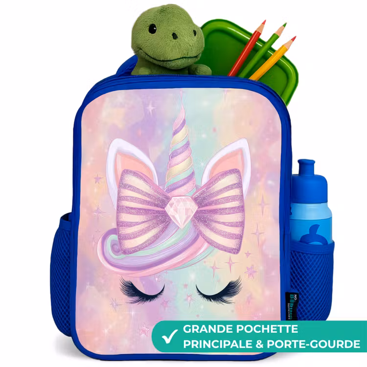 Sac à dos enfant - Bleu - Licorne — 5