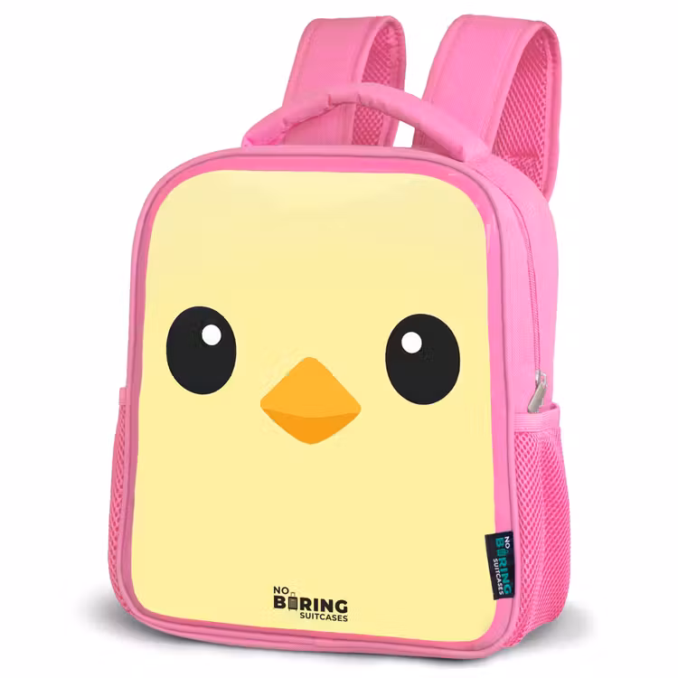 Sac à dos enfant - Rose - Kawai - Chick - Jaune — 4