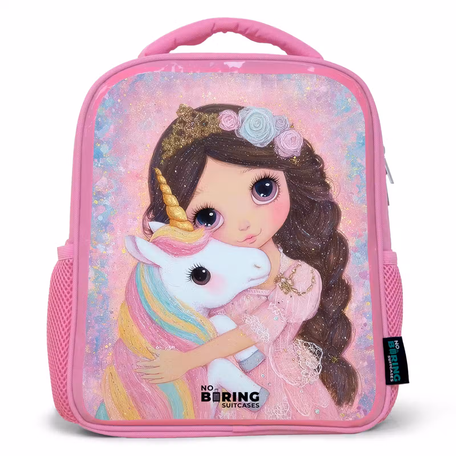 Sac à dos enfant - Rose - Fille - Licorne - Paillettes — 1
