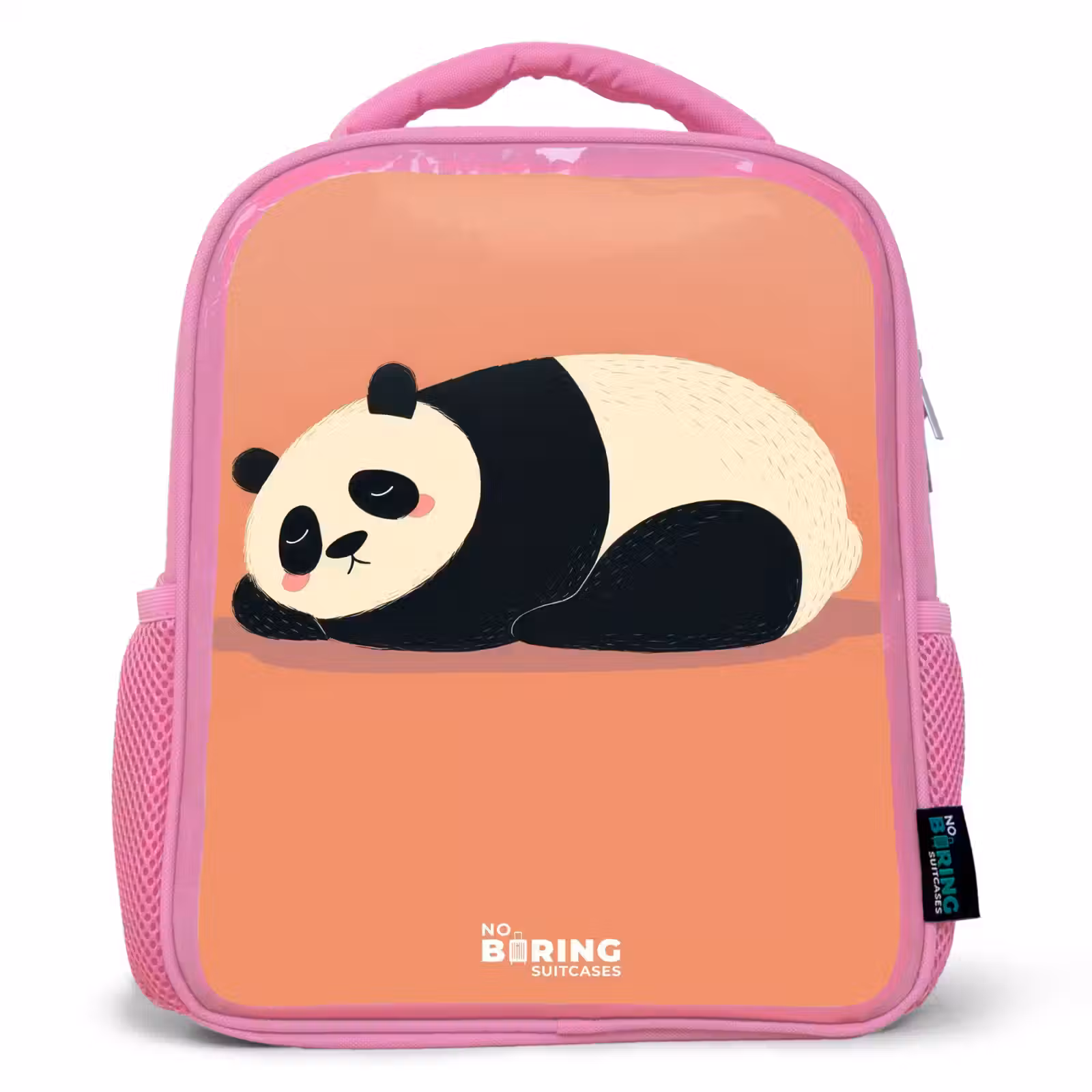 Sac à dos enfant - Rose - Panda - Dormant - Orange — 1