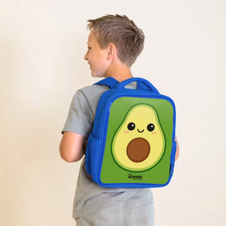 Sac à dos enfant - Bleu - Kawai - Avocado - Vert — 2