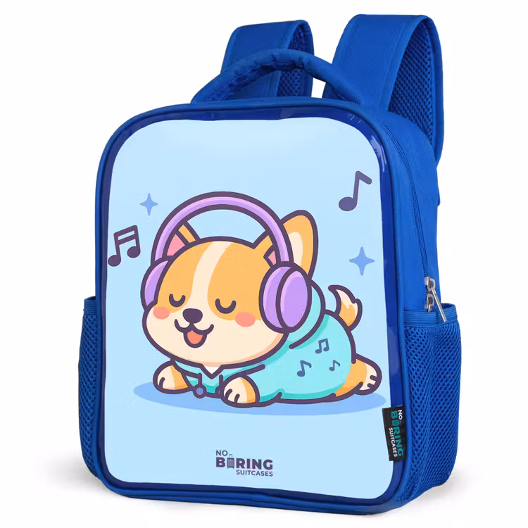 Sac à dos enfant - Bleu - Kawai - Chien - Musique — 7