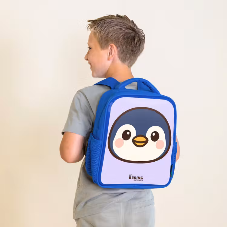 Sac à dos enfant - Bleu - Pingouin — 2