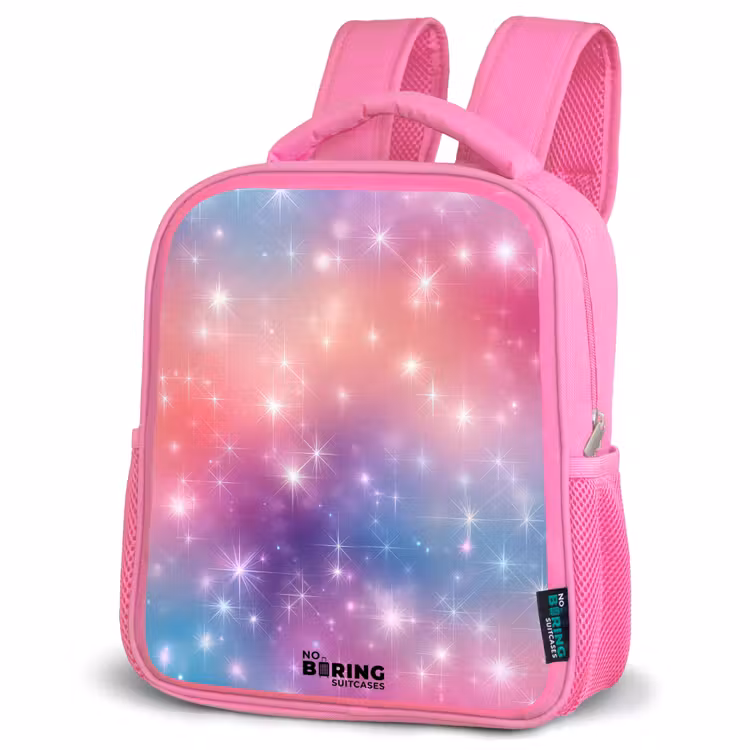 Sac à dos enfant - Rose - Étoiles - Abstrait - Couleurs — 4