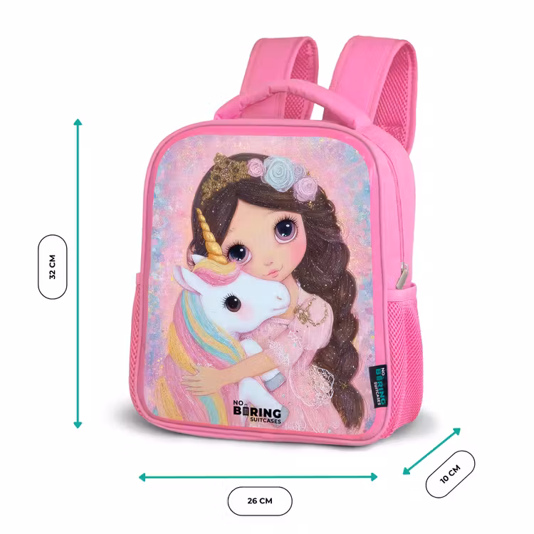 Sac à dos enfant - Rose - Fille - Licorne - Paillettes — 3