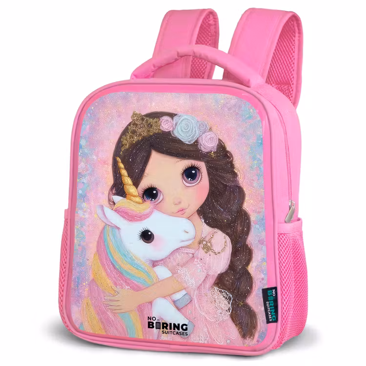 Sac à dos enfant - Rose - Fille - Licorne - Paillettes — 4