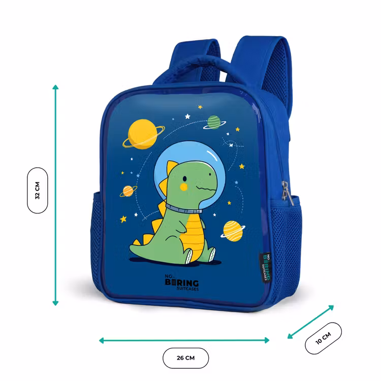 Sac à dos enfant - Bleu - Dino - Planète - Étoile - Bleu — 6