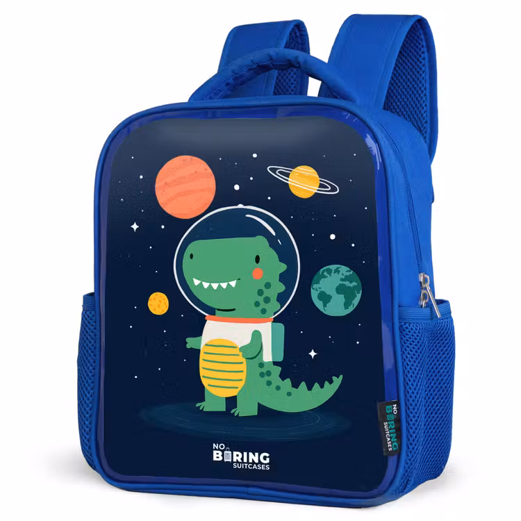 Sac à dos enfant - Bleu - Espace - Dino - Planètes - Étoiles — 7