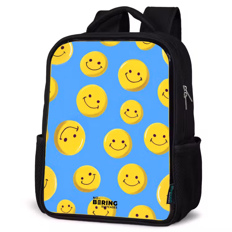 Sac à dos enfant - Noir - Joyeuse pluie souriante — 6