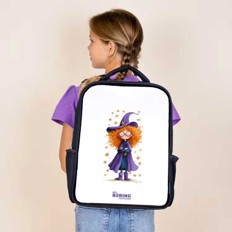 Sac à dos enfant - Noir - La magie des étoiles avec les boucles — 4