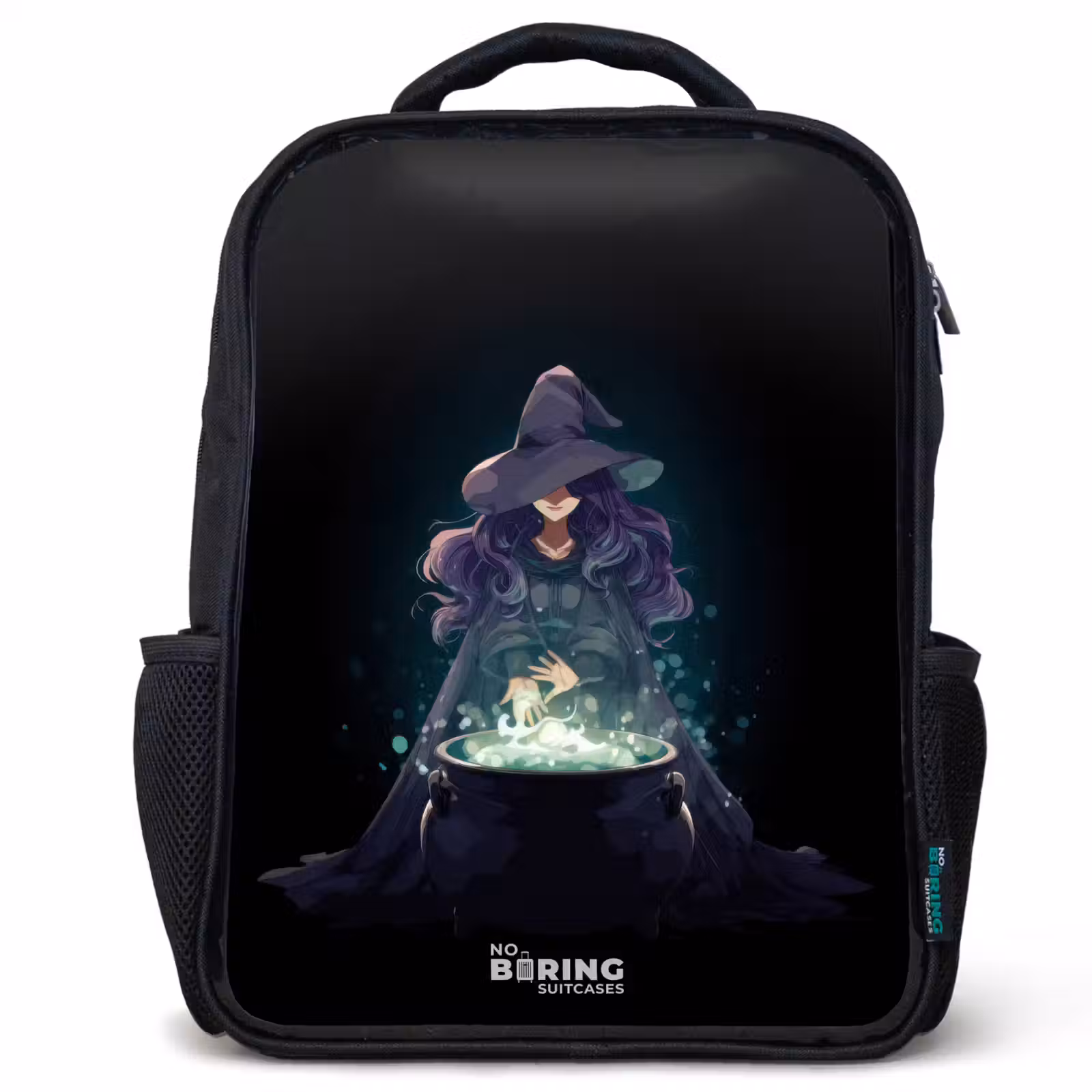 Sac à dos enfant - Noir - Sorcière - Chaudron - Magie — 1