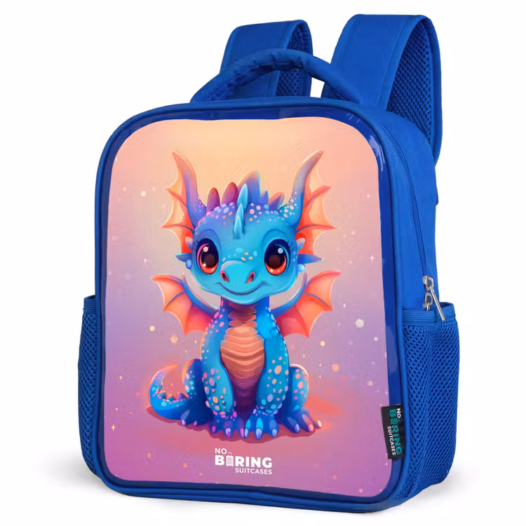 Sac à dos enfant - Bleu - Mignon bébé dragon — 7