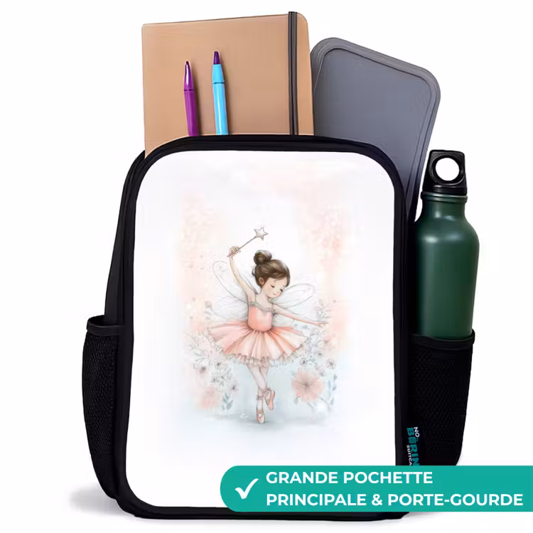Sac à dos enfant - Noir - Ballerine - Elfe - Fée — 10