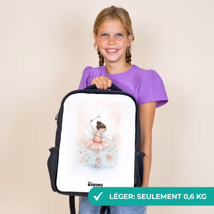 Sac à dos enfant - Noir - Ballerine - Elfe - Fée — 9