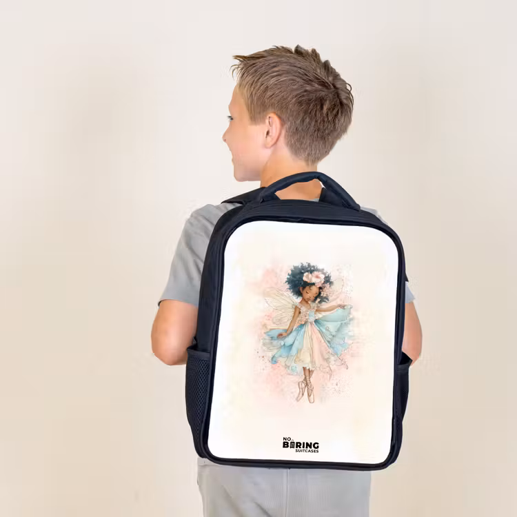 Sac à dos enfant - Noir - Elfe - Ballet - Coloré — 2