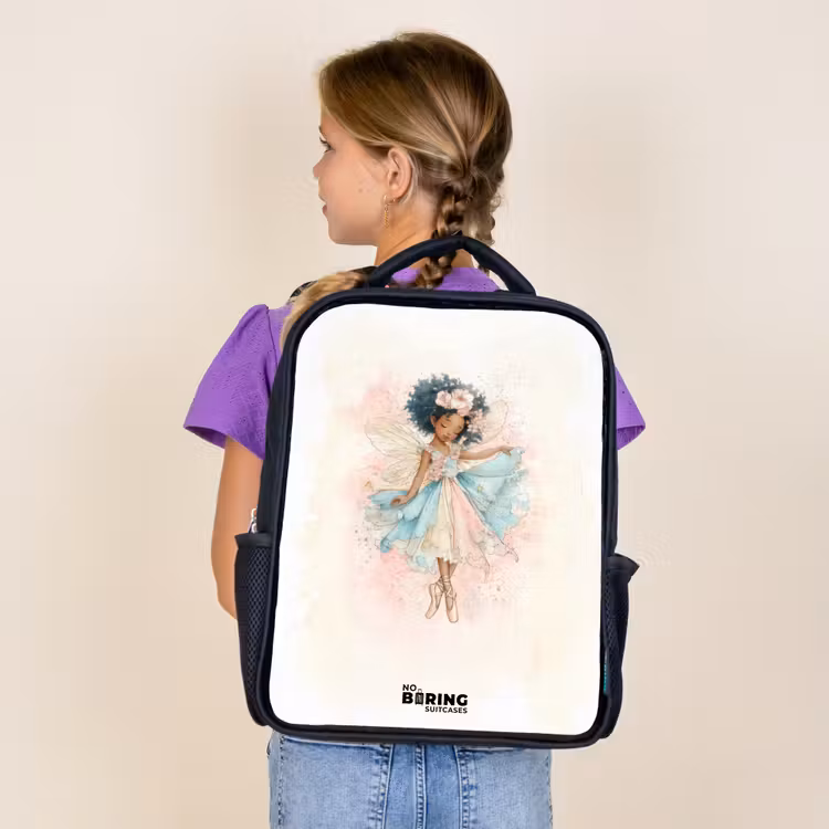 Sac à dos enfant - Noir - Elfe - Ballet - Coloré — 4