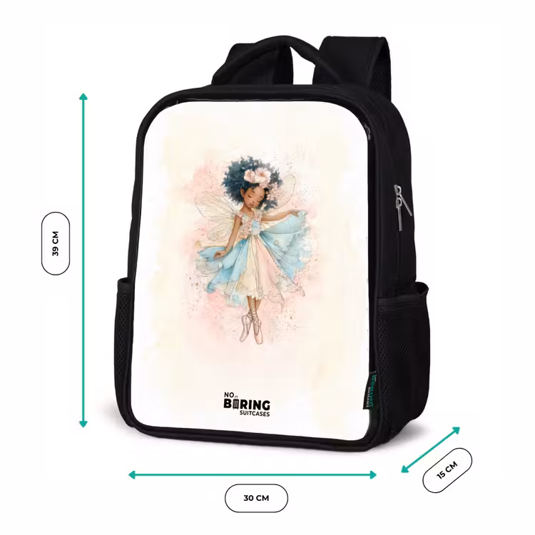 Sac à dos enfant - Noir - Elfe - Ballet - Coloré — 8